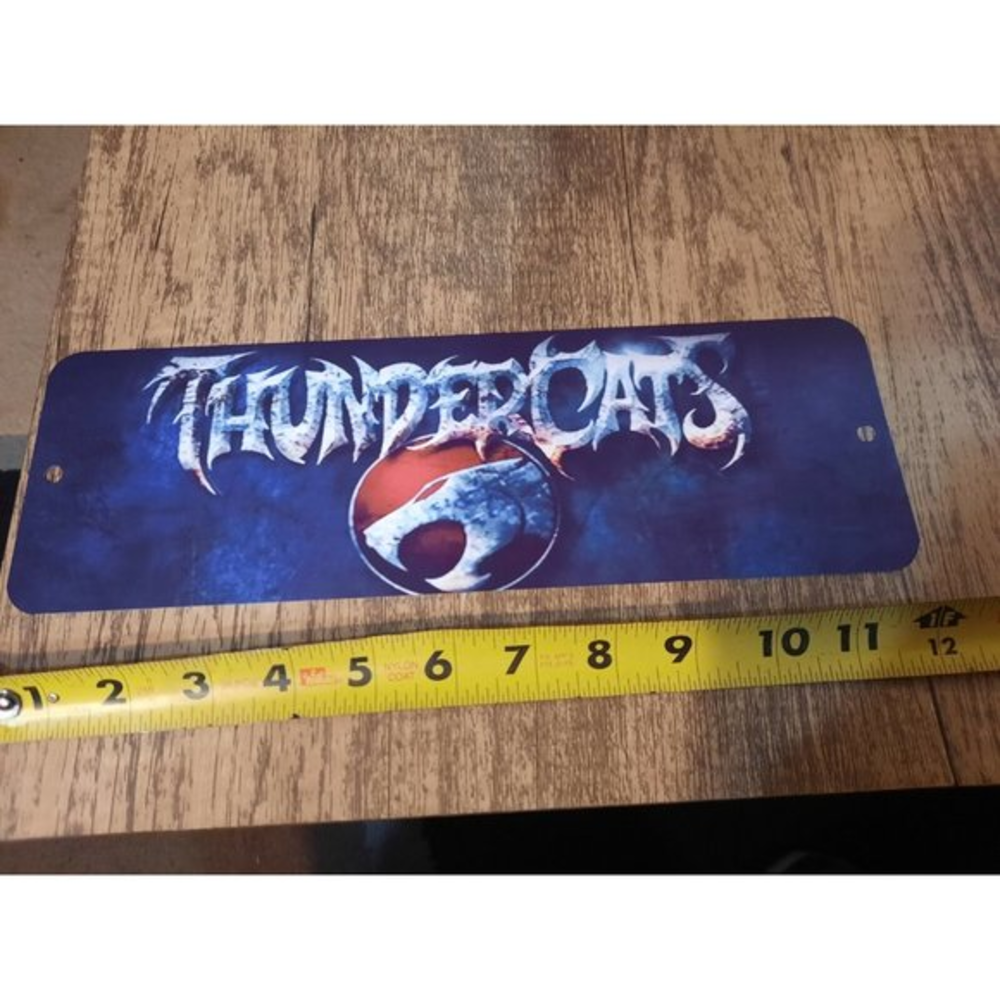 Thundercats‎ Blue 4x12 Metal Wall Sign